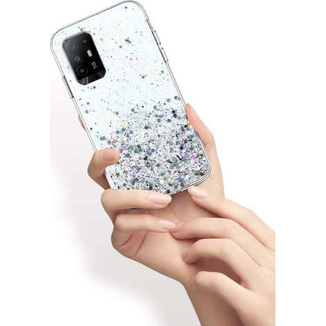 Funda para Oppo Reno5 Z / F19 Pro Plus, brillante, transparente (1/3)