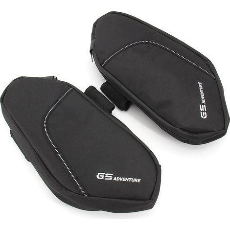 Accessoires pour moto BMW R1250GS ADV : barre de protection supérieure, sacoche suspendue, sac de rangement étendu, modification du sac de rangement. (1/4)