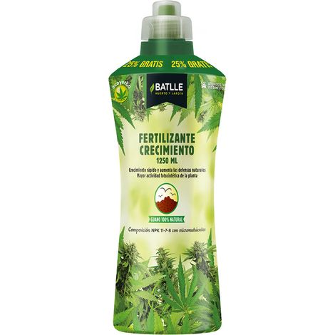 Fertilizzante Ecoyerba per la crescita 1250ml 710561UNID Batlle