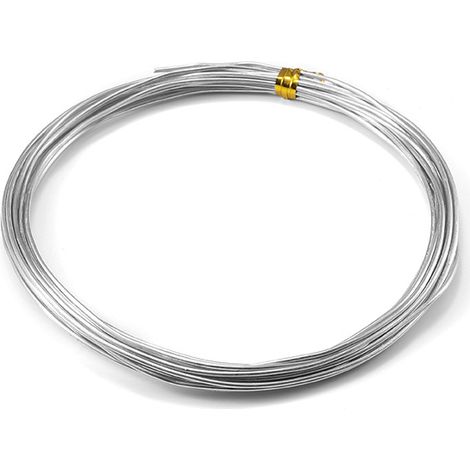 Filiyano-Fil d'aluminium gainé pour accrocher des tableaux, fil métallique, ZQKLA (1/5)