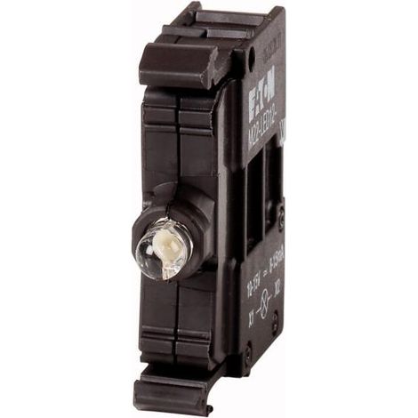 Élément voyant LED blanc fixation par l'avant 12 V EATON M22-LED12-W