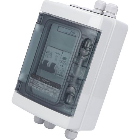 Boîte de combinaison PV IP65, étanche, Protection contre la foudre, interrupteur de déconnexion solaire photovoltaïque avec disjoncteur 40A 1000V (1/5)