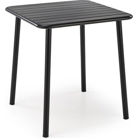 Mesa para exterior Houston 1992, Negro, 76x70x0cm, Metal (1/5)