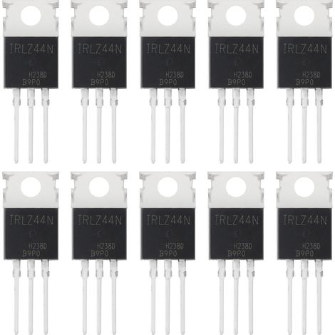 Lntyq 10 Stücke IRLZ44N IRLZ44 IRLZ44NPBF N-Kanal-MOSFET-Transistoren 47A 55 V 47 Ampere 55 Volt Power MOSFETS Transistor TO-220 (1/5)