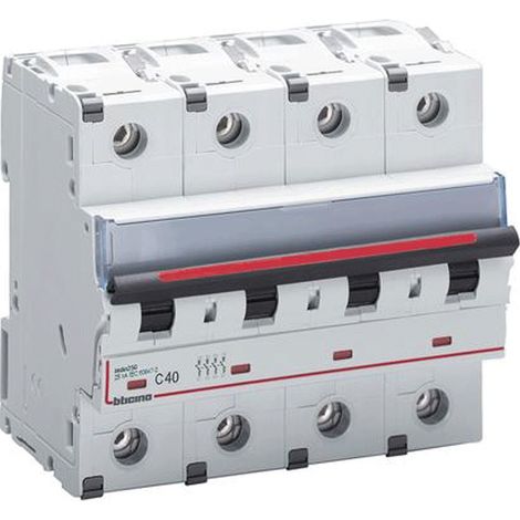Interruttore magnetotermico 25kA 4 poli C 40A 400V BTicino FV84C40 (1/3)