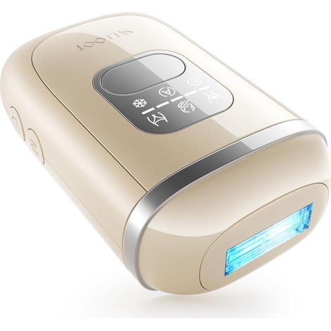 2026 Épilateur Lumière Pulsée Refroidi au Saphir 4 °C, 22J Double Impulsion, Épilation Réconfortante, Laser Epilation Definitive pour Bikini, Aisselles, Visage, IPL à domicile(Champagne) (1/5)