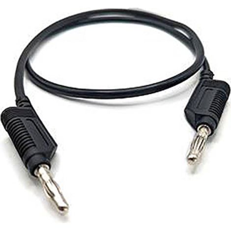 Mueller Electric 22.170-1.5M-0 Cavo di misura Spina a banana 4 mm Spina a banana 4 mm 1.5 m Nero 1 pz.