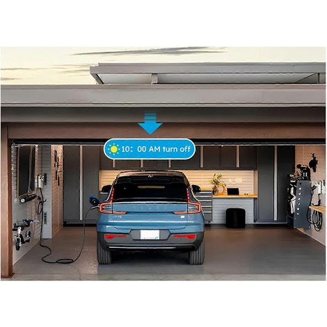 Pour ouvre-porte de garage WiFi, contrôleur de porte, prise UE-- (1/5)