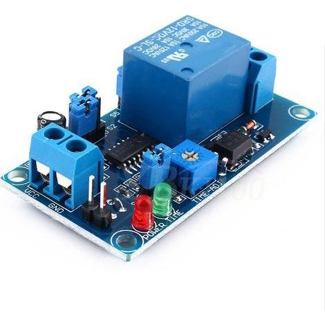 Relais de retard 12V DC, Module de commutation d'arrêt avec minuterie (1/5)