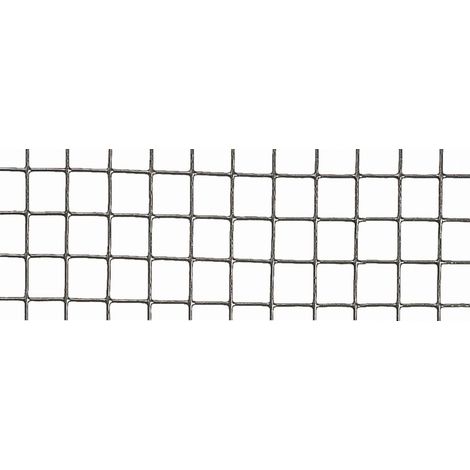 Metallgewebe "Fensanet 12" - 0,50 x 5 m/12,7 x 12,7 x 0,8 mm NORTENE