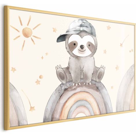 Poster - Animale tra stelle e arcobaleni (1/4)
