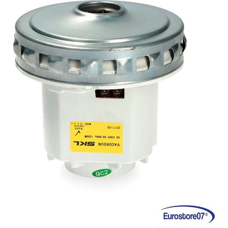 MOTORE ASPIRAPOLVERE MULTIMARCA  Ø129mm. 1350W, 230V, 50/60Hz. Altezza 130mm,