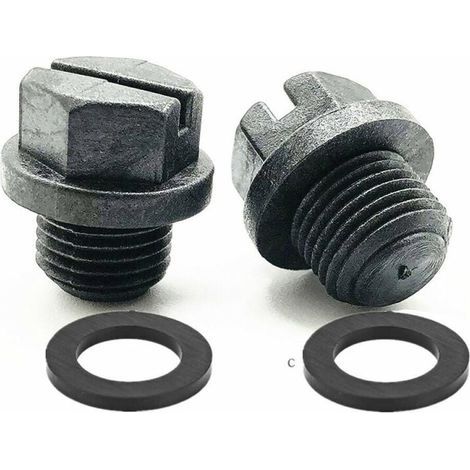 Lot de 2 remplacements Hayward SPX1700FG bouchon de tuyau de pompe de piscine avec joint pour l'entretien de la piscine, nécessités d'amélioration de l'habitat (1/5)