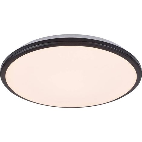 Plafoniera LED Rabalux Engon tonda nera 38cm 24W 3000K (1/5)