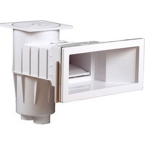 Skimmer Hayward PREMIUM grande meurtrière coloris blanc pour piscine enterrée béton
