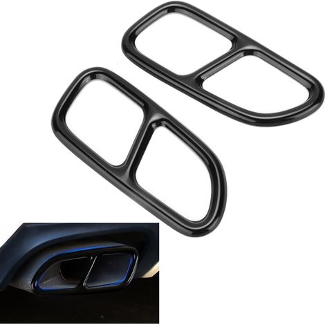 2 pièces Cache-embout d'échappement Quad Sortie pour Mercedes-Benz CLA SLK R172 SL R231 (1/5)