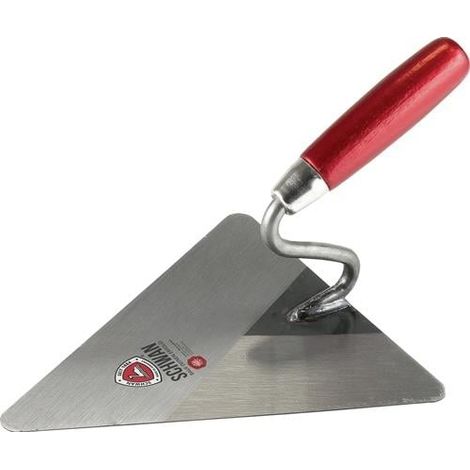 Truelle de maçon Berlin L300xL180mm tôle cémentée STA SCHWAN (Par 10) (1/2)