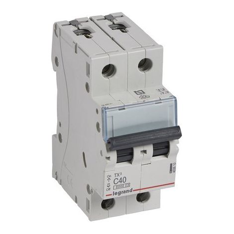 Disjoncteur TX3 6kA-C 2P 40A