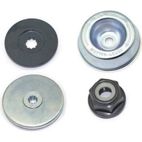 Klingenhalterungsset (4-teilig) für Stihl FR85 FR130 FR220 FR350 FR410C FR450 FR460TC FR480 FS25-4 FS44 FS55 FS56 FS65-4 FS70 FS72 FS74 (1/4)