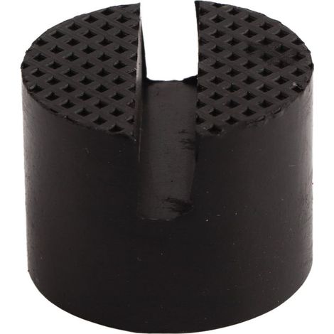 Adaptateur de Cric de Plancher de Rail de Cadre Fendu de 5 Cm de Diamètre-Support de Levage Coussin de Cric de Voiture avec Support de Support de Tampon en Caoutchouc. (1/5)