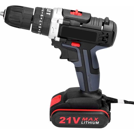 Perceuse électrique multifonctionnelle 3 en 1 pour la maison, Mini tournevis, voies de Rotation, réglage, 25 vitesses de couples réglables (1/5)