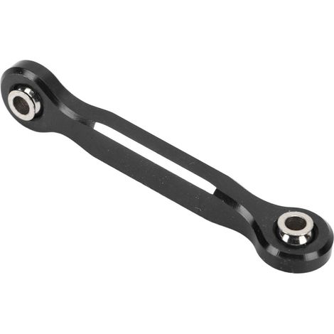 Tringlerie de direction en alliage d'aluminium pour voiture RC 1/5 Traxxas, pièce de rechange noire, kit de liaison robuste, amélioration performance. (1/5)