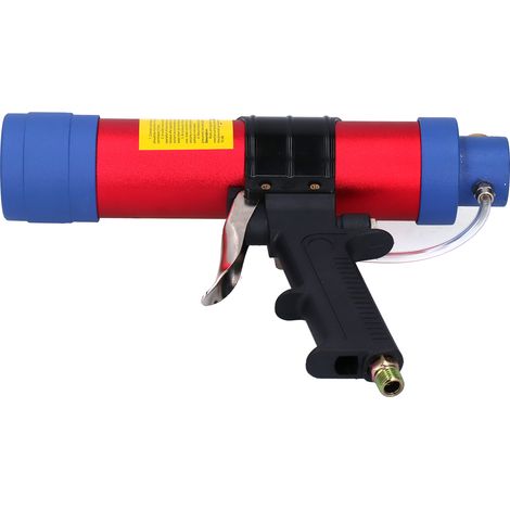 Pistolet à colle pneumatique droit réglable en aluminium Q3-310ML (1/5)
