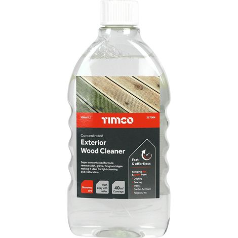 TIMCO Exterior Wood Cleaner Concentrate - 500ml