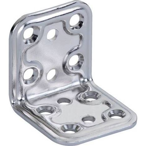 PIASTRA INOX ANGOL . ART. 746 MM.40X40X40. Prezzo per 1 pezzo.