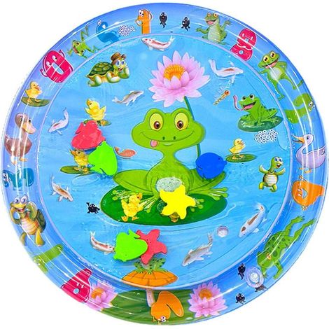 Tapis Réfrigérant Pour Animaux - Tapis À Eau Circulaire - Pour Chats Et Chiens - Usage Intérieur/Extérieur - 65 x 65 cm Ou 100 x 100 cm - PVC (1/5)