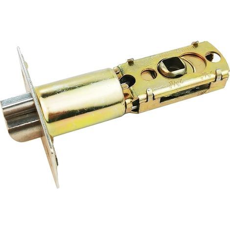 1 Pièce Loquet Tubulaire, Loquet à Mortaise 70/60 mm, Serrure de Porte Intérieure Avec et Mortaise, Serrures Tubulaires, pour les Poignées de Porte et Les Serrures à Les Portes Intérieures (1/5)