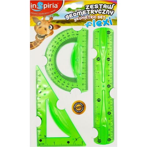 INSPIRIA - SET FLEXIBLE GEOMÉTRICO 3 PIEZAS 20CM 7053 (1/5)