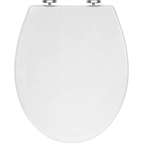 WOLTU WC-Sitz Kunststoff Weiß mit Absenkautomatik WS2586 (1/5)