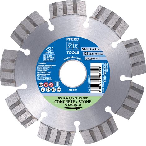 PFERD Trennscheibe DS 125 x 2,2 x 22,23 SGP (1/5)