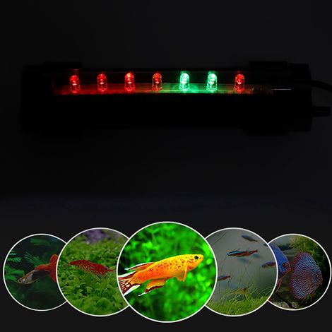Lumière LED à Bulles Multicolores pour Aquarium Bande de Lumières Changeantes Lampe Submersible 100-240V-AUTRES (1/5)