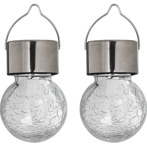 Lampe solaire imperméable d'extérieur Style boule, lumière de bord de route, décoration de jardin de maison, lumière d'urgence (1/5)