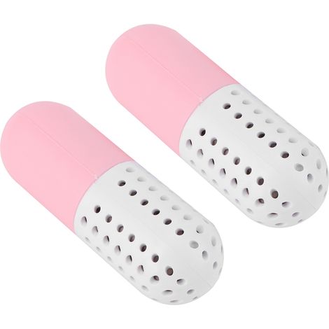 2 Capsules Déshydratantes Anti-Odeur pour Chaussures, Absorbeur d'Humidité pour Armoire, Garde-robe Sèche et Rangement, 2 Pièces (1/5)