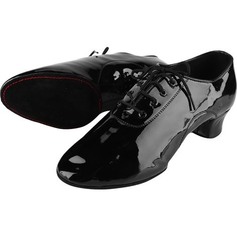 Chaussures de danse latine homme cuir PU souple, confortables, pointure 42