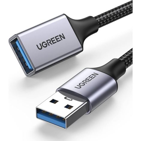 Câble Rallonge USB 3.0 Cable Extension Type A Mâle vers Femelle (2M) (1/5)