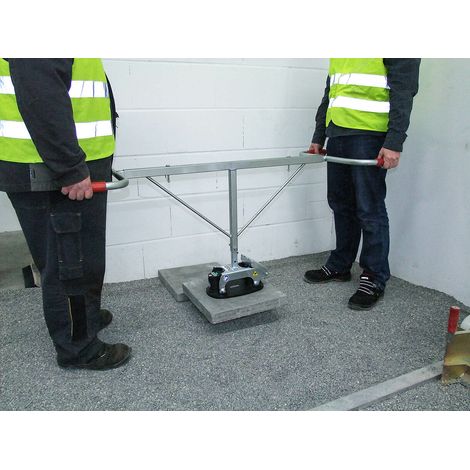 Poignée de transport pour ventouse – Charge 120 kg – Adaptateur pour 2 personnes – Compatible avec ventouses GRABO