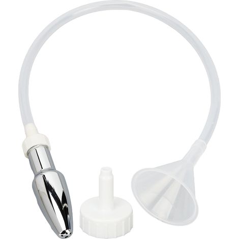 Bouchon Anal de Nettoyage avec Embout Confortable et Sécurisé pour Lavement à Domicile (1/5)