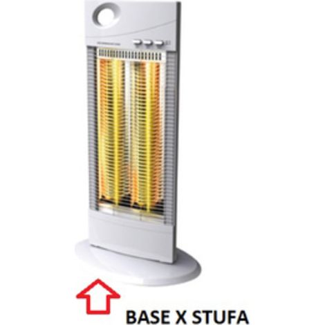 R BASE X STUFA A CARBONIO 1000W ART.NSB-C31