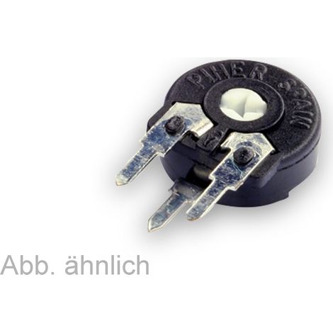 PIHER Potentiometer PT-10, 25 KΩ, stehend