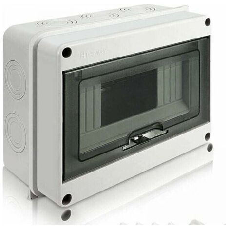 Distribution Box HT-8, XU Circuit Distribution Box, Household Outdoor Power Box, Rainproof Switch Box, Splashproof Box - (1/4)