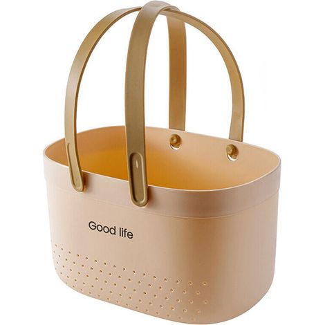 Panier de rangement portable en Silicone, panier à linge design creux (1/5)