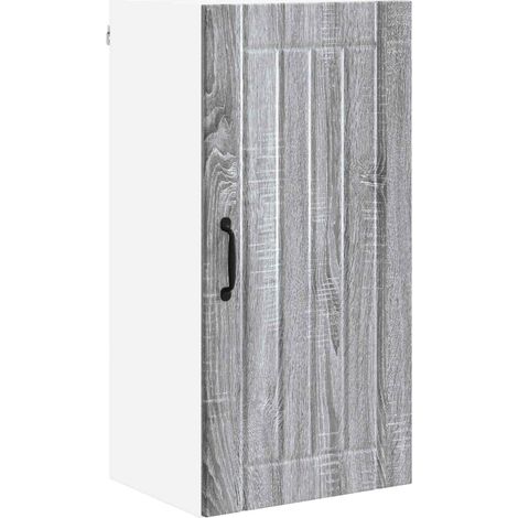 Maison Exclusive - Meuble mural LUCCA Sonoma gris 40 x 31 x 80 cm