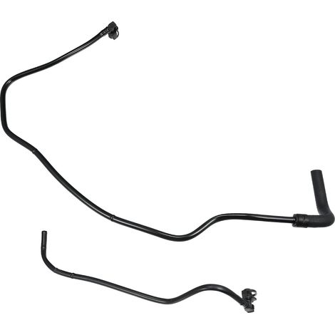 Kit Tuyaux Chauffage Papillon 1pc Plastique,Métal,Noir,Entrée 50cm,Sortie 32cm,55569809,55579102 (1/5)
