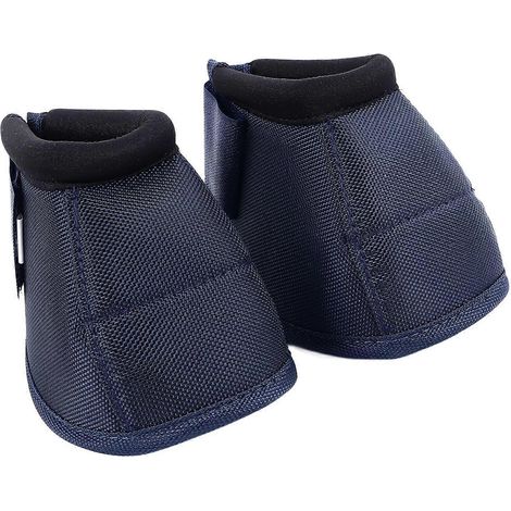 Bottes de protection pour sabots de cheval en tissu Oxford résistant à l'usure, confortables et respirantes. (1/3)