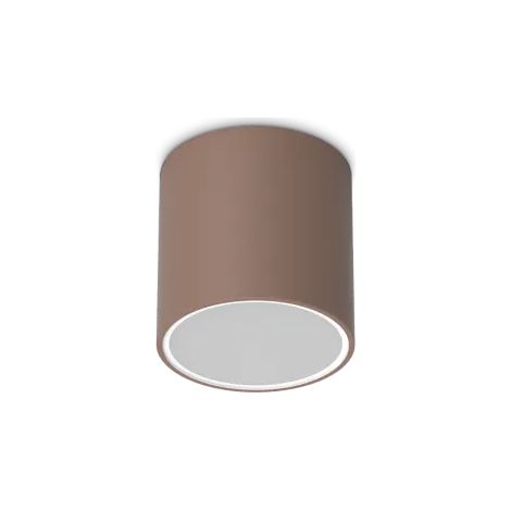 Ideal Lux Lampada da soffitto moderna Techo 1 luce GU10 IP54 coffee metallo