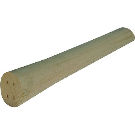 12PZ MANICO LEGNO PER ZAPPONE/BIDENTI cm 125 - Ã¸ mm 53 x  40